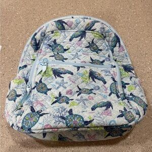 Vera Bradley Turtle Dreams Backpack ‘discontinued’ pattern